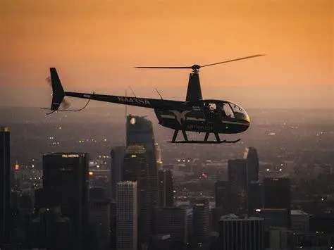 helicopter tour los angeles at night