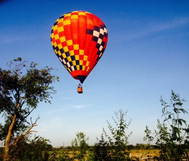 hot air balloon austin
