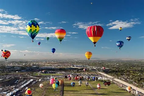 hot air balloon rides in albuquerque