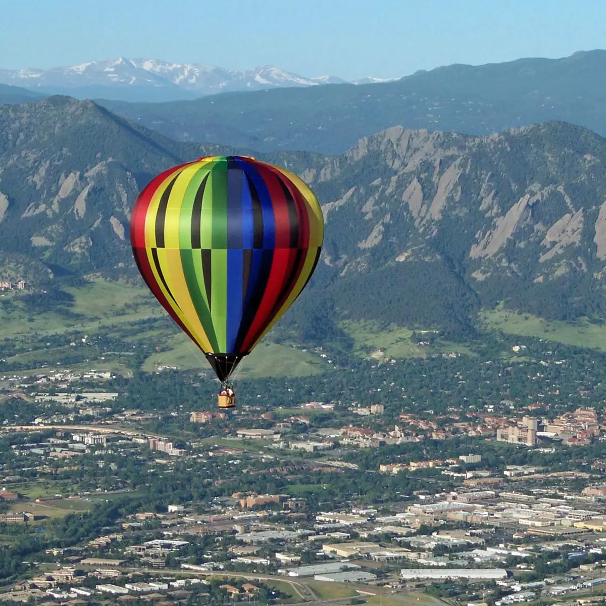 hot air balloon rides in denver colorado