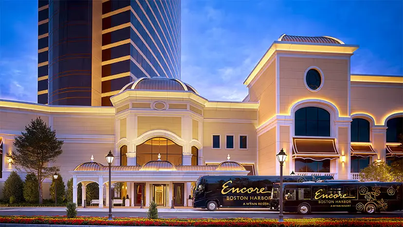 hotels near encore boston with shuttle service