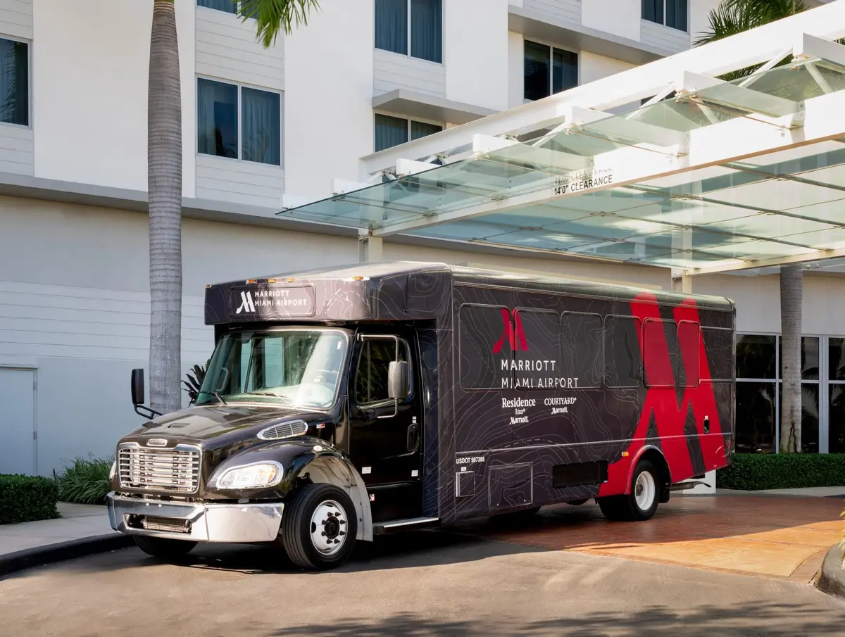 miami beach hotels with airport shuttle service