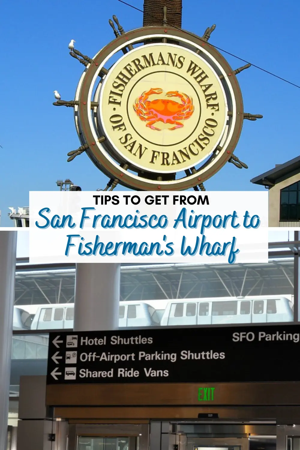 san francisco airport transfer to fisherman's wharf