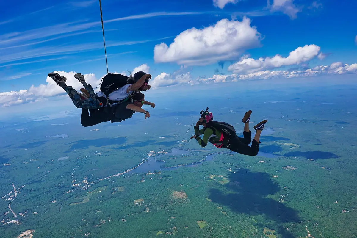 skydiving in portland maine