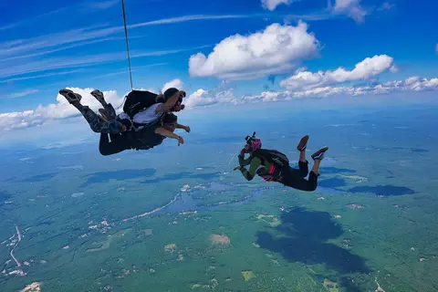 Skydiving Over Portland, Maine: See Vacationland from a Whole New Angle
