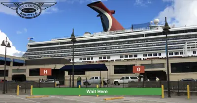 transfer from houston airport to galveston cruise port